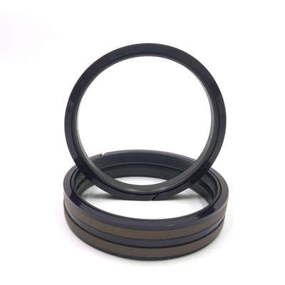 PTFE NBR油圧ピストン シールSPGWブラウンは保証3か月の着色する