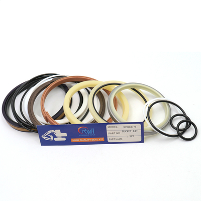 PTFE/繊維のバケツのシールのキット適合のヒュンダイR220LC-9の掘削機