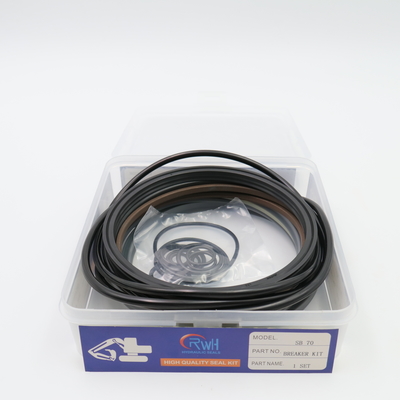 SOOSAN SB70の油圧ブレーカのシールのキットL0X003 L01011 SB70TS-P SB70TSP SQ70 SB70TR-F SB70TRF